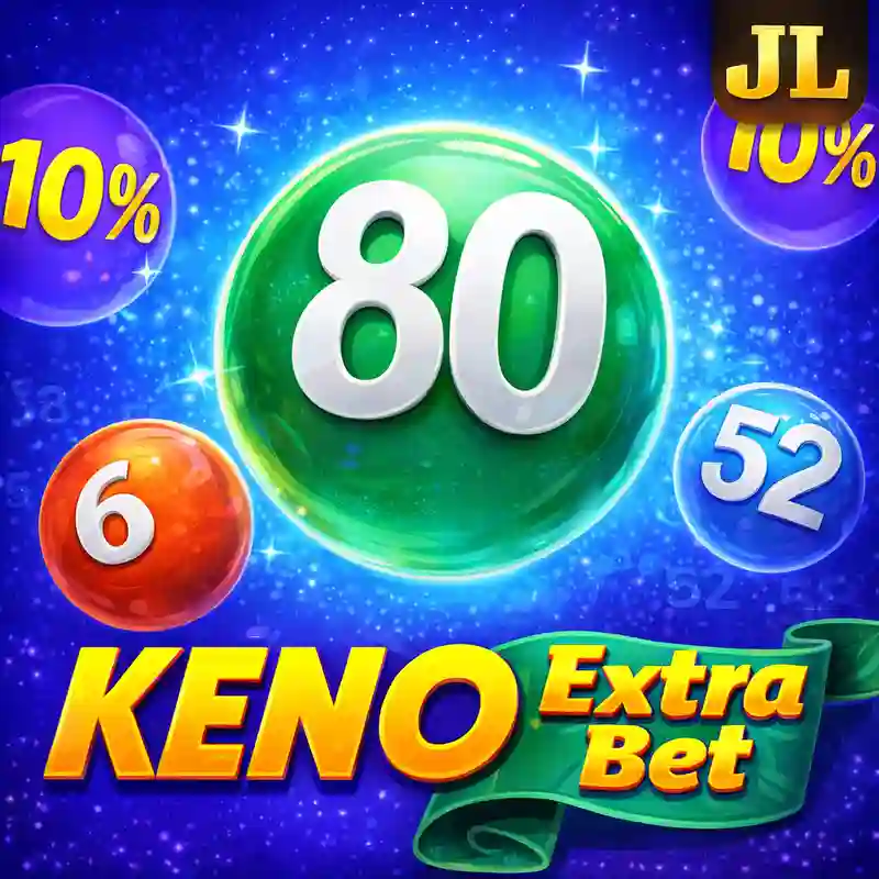Keno Extra Bet casino game interface at jiliccc