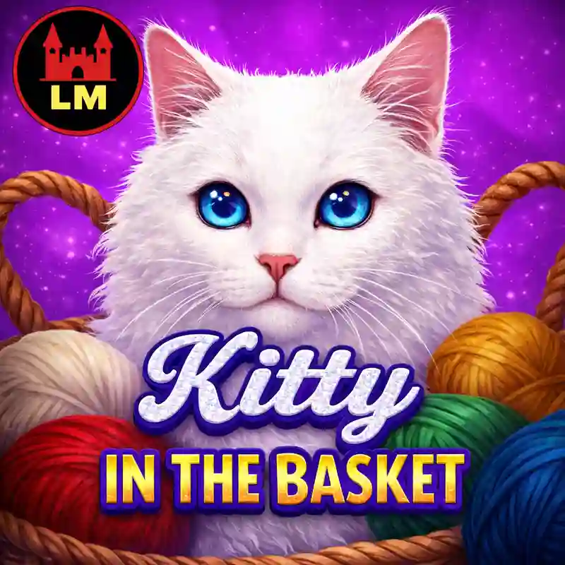 Kitty in the Basket slot game interface at jiliccc